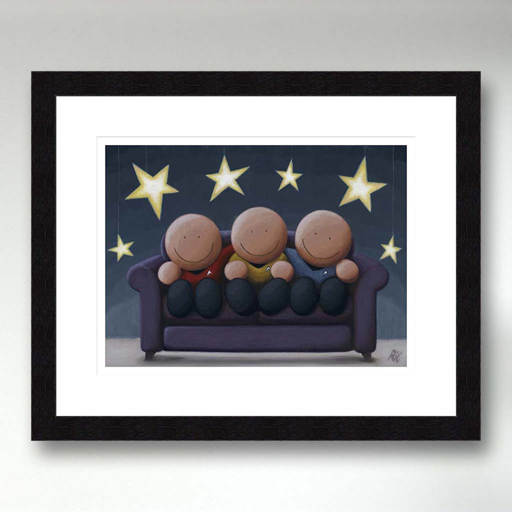 The Captains Chair - Black Frame