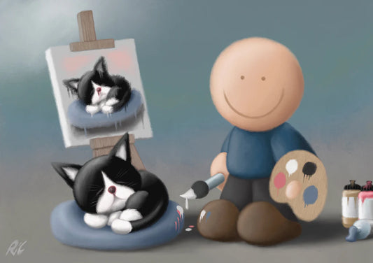New Limited Edition Print ‘Purrtrait’ - available now
