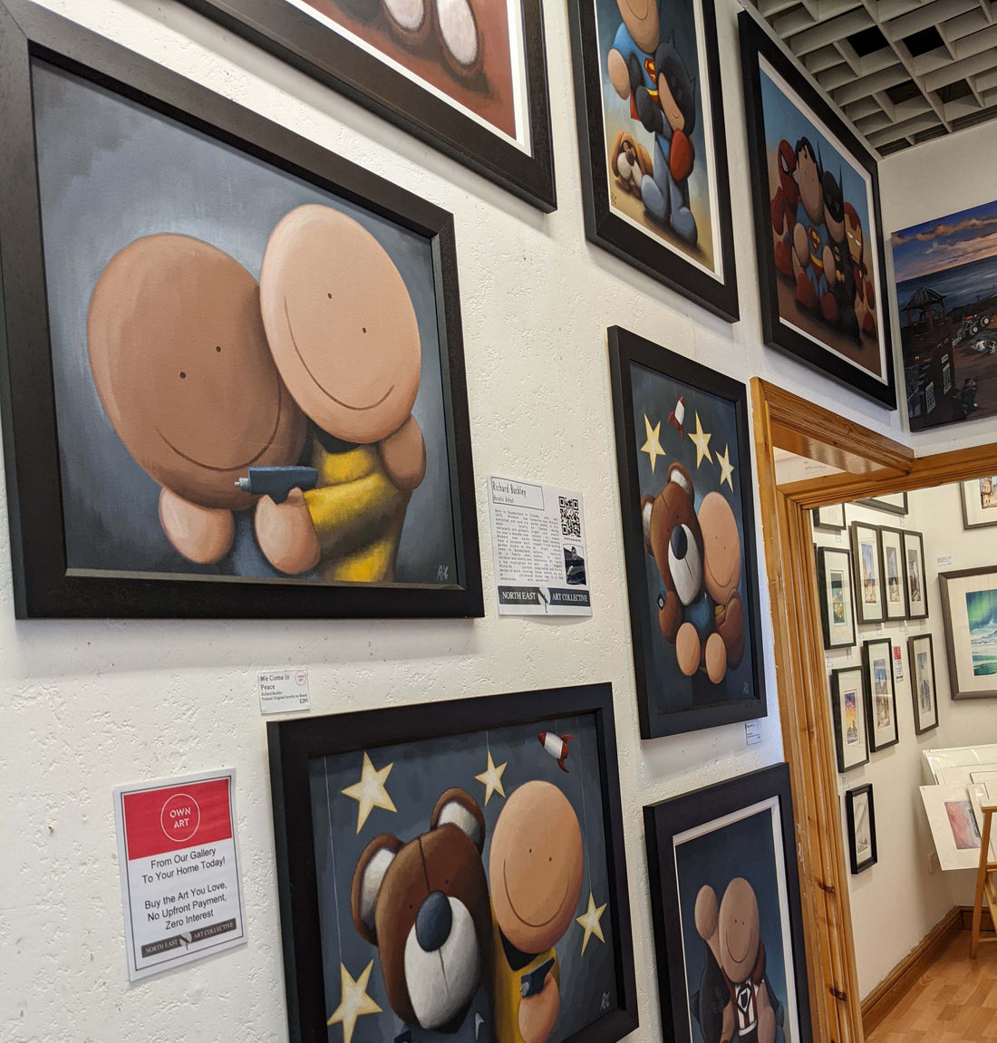 New paintings at North East Art Collective