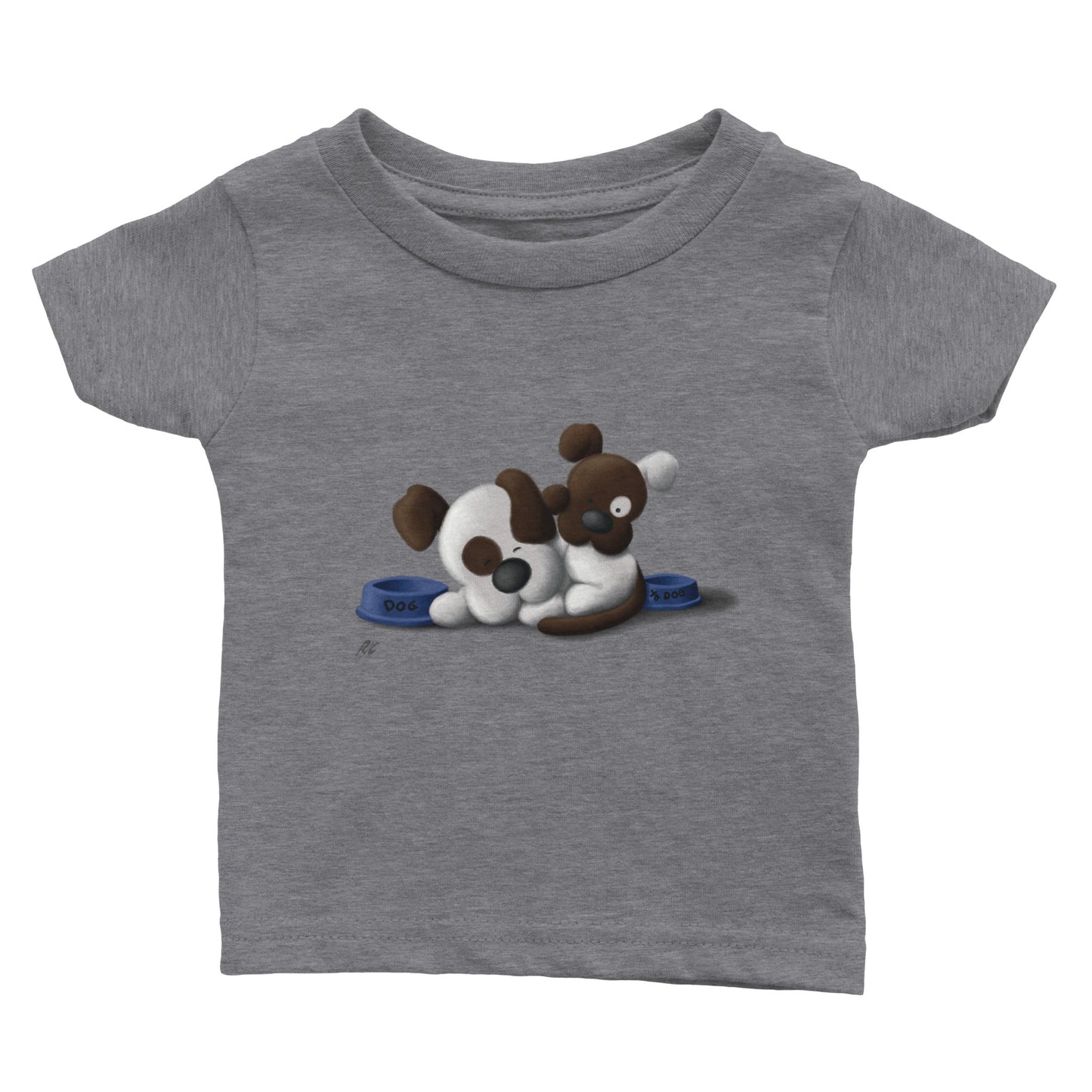 "Wake up Dad, it's time for Dinner!" - Baby Crewneck T-shirt