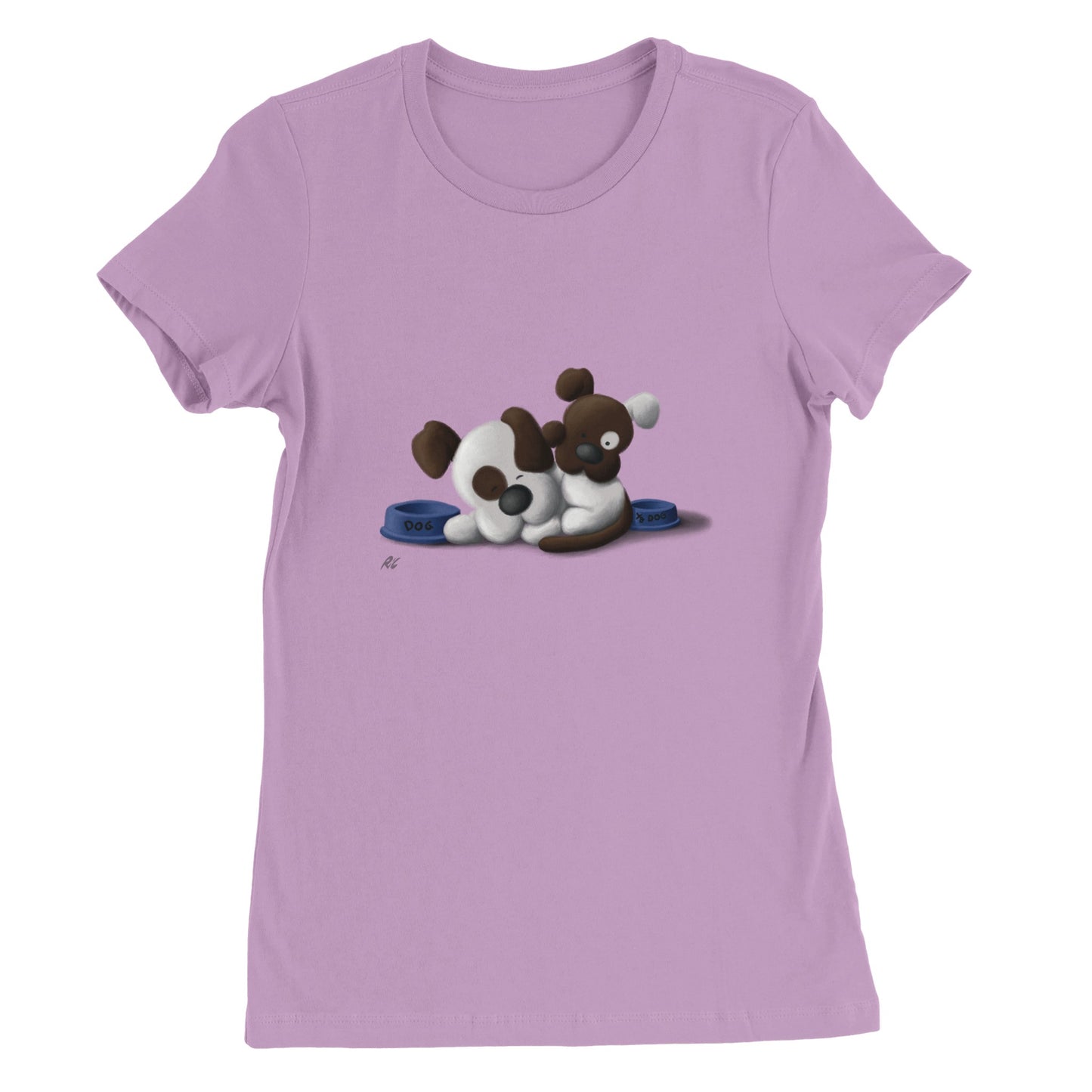 "Wake up Dad, it's time for Dinner!" - Premium Womens Crewneck T-shirt
