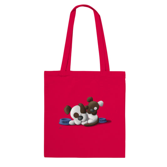 "Wake up Dad, it's time for Dinner!" - Classic Tote Bag (5 colour choices)