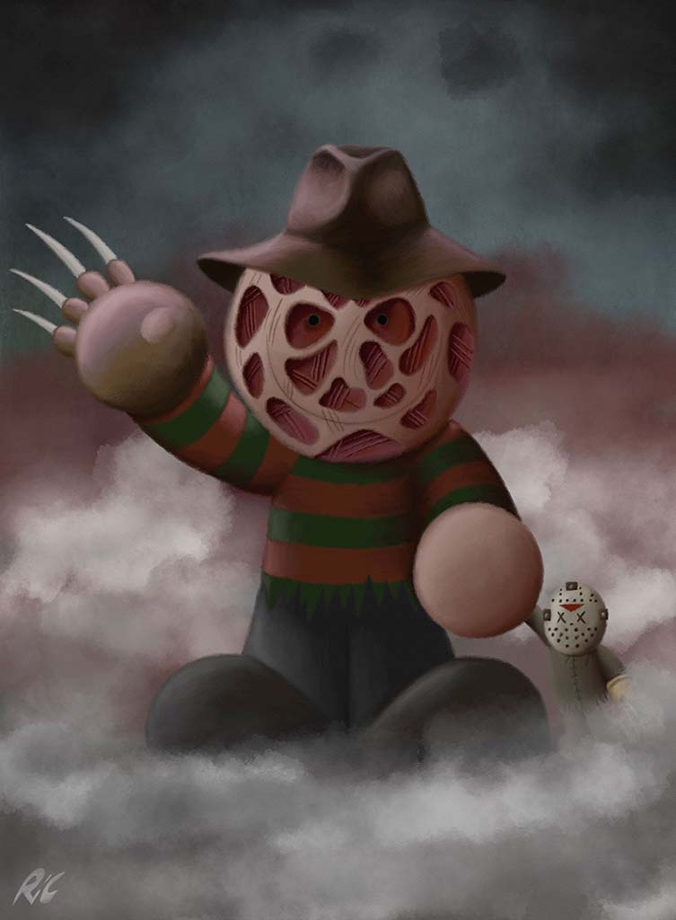 Freddy vs Jason - by Richard Buckley