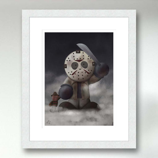 Freddy vs Jason II - White Frame