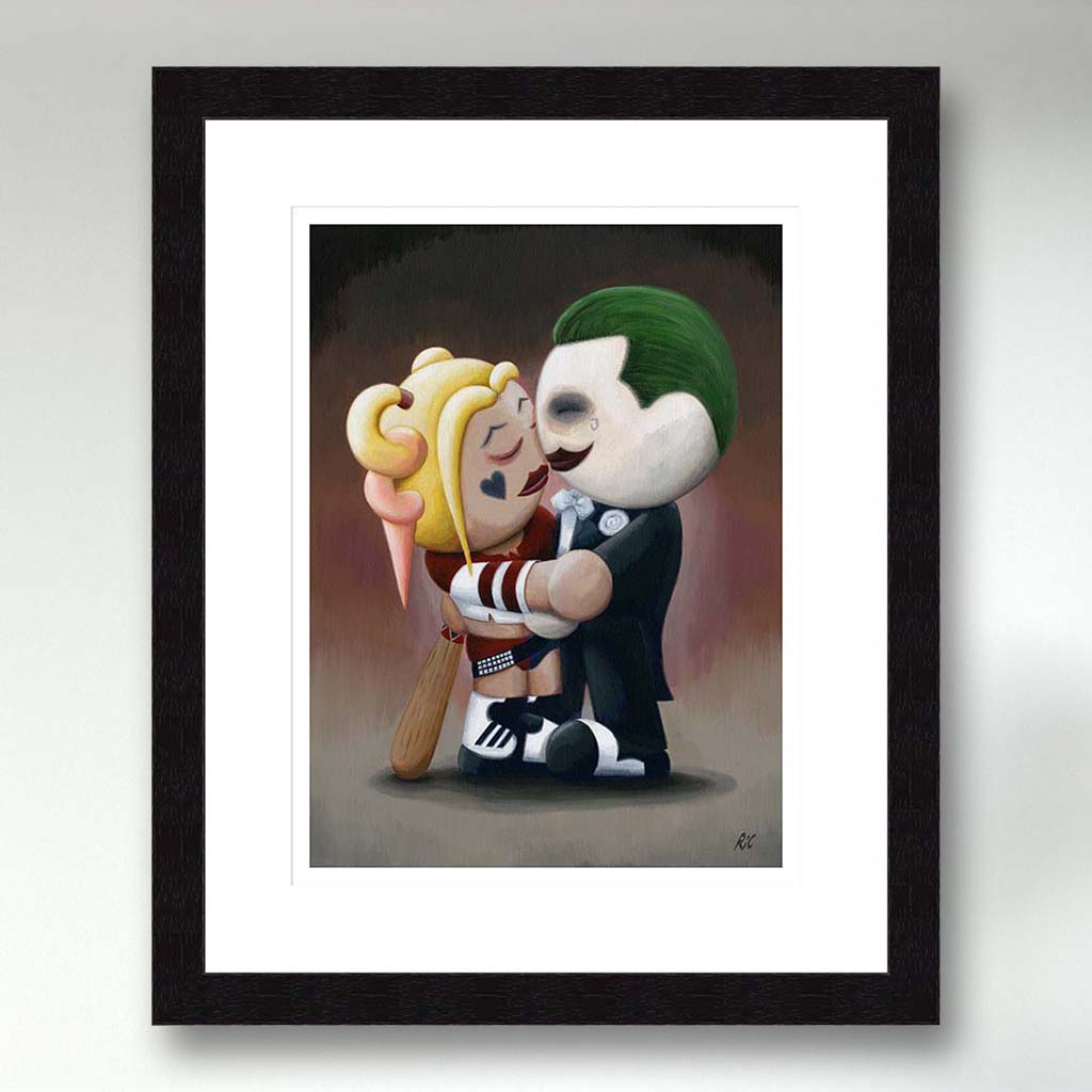 Harley and Joker - Black Frame