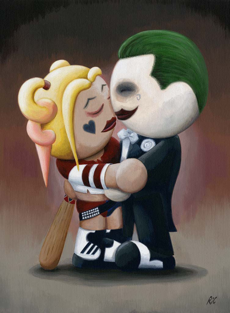 Harley and Joker - by Richard Buckley