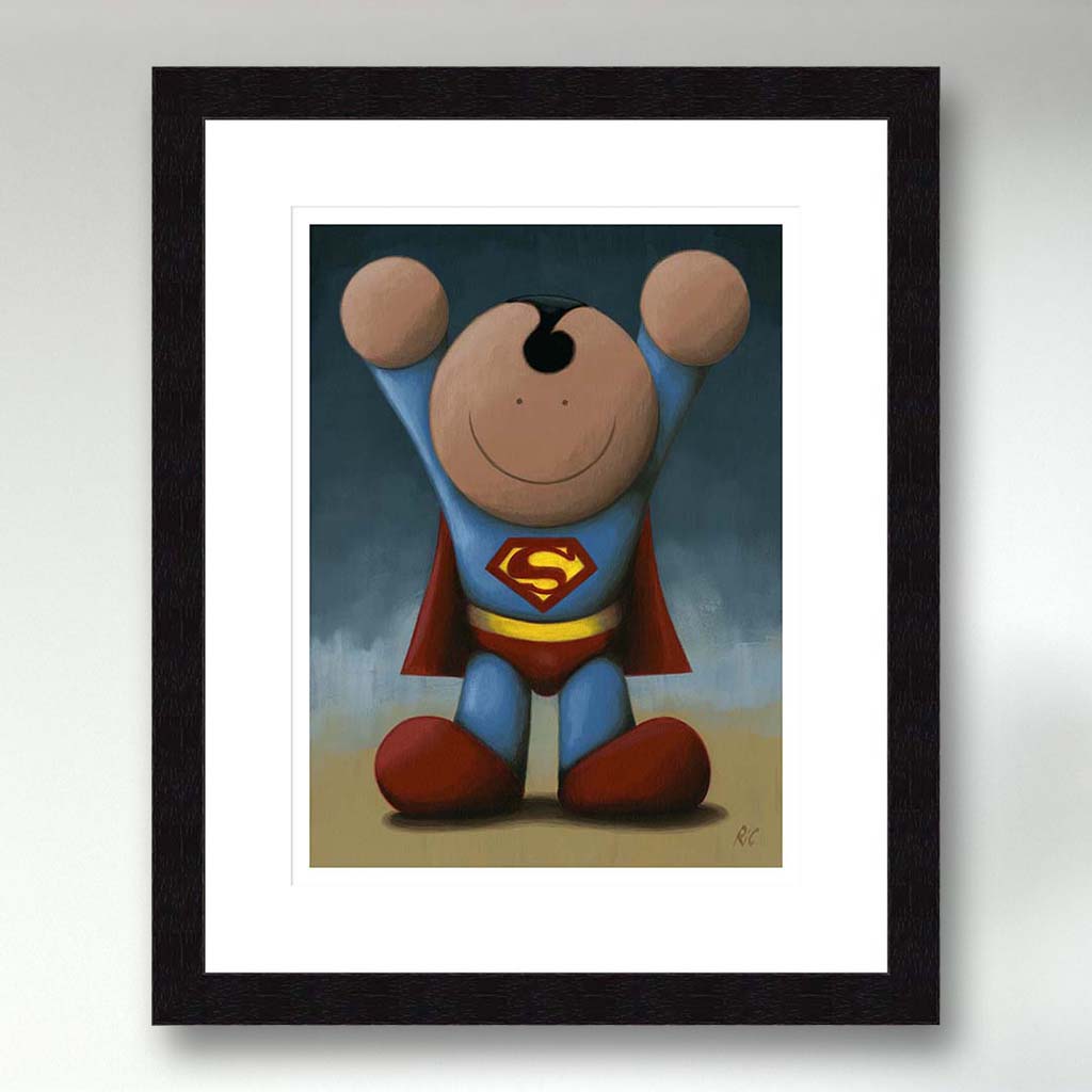 Is it a Bird,  is it a Plane? Black Frame