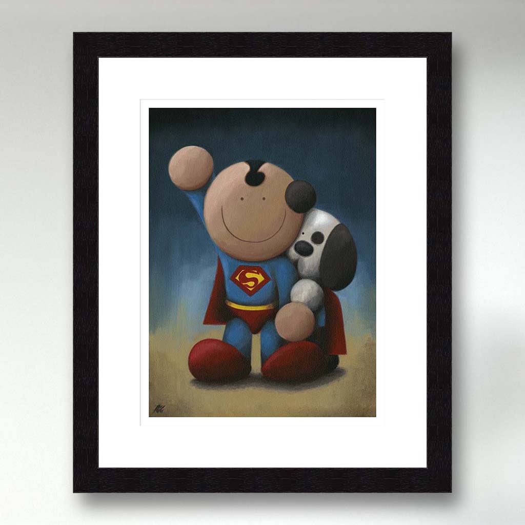 Mans Super Best Friend II - Black Frame