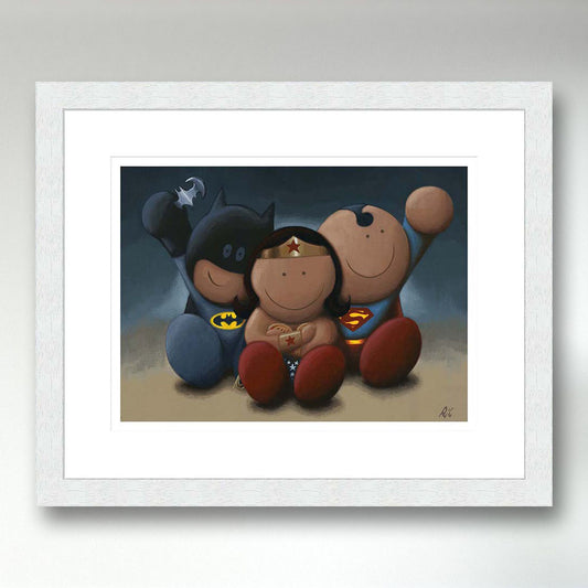 Wonderful little Heroes - White Frame